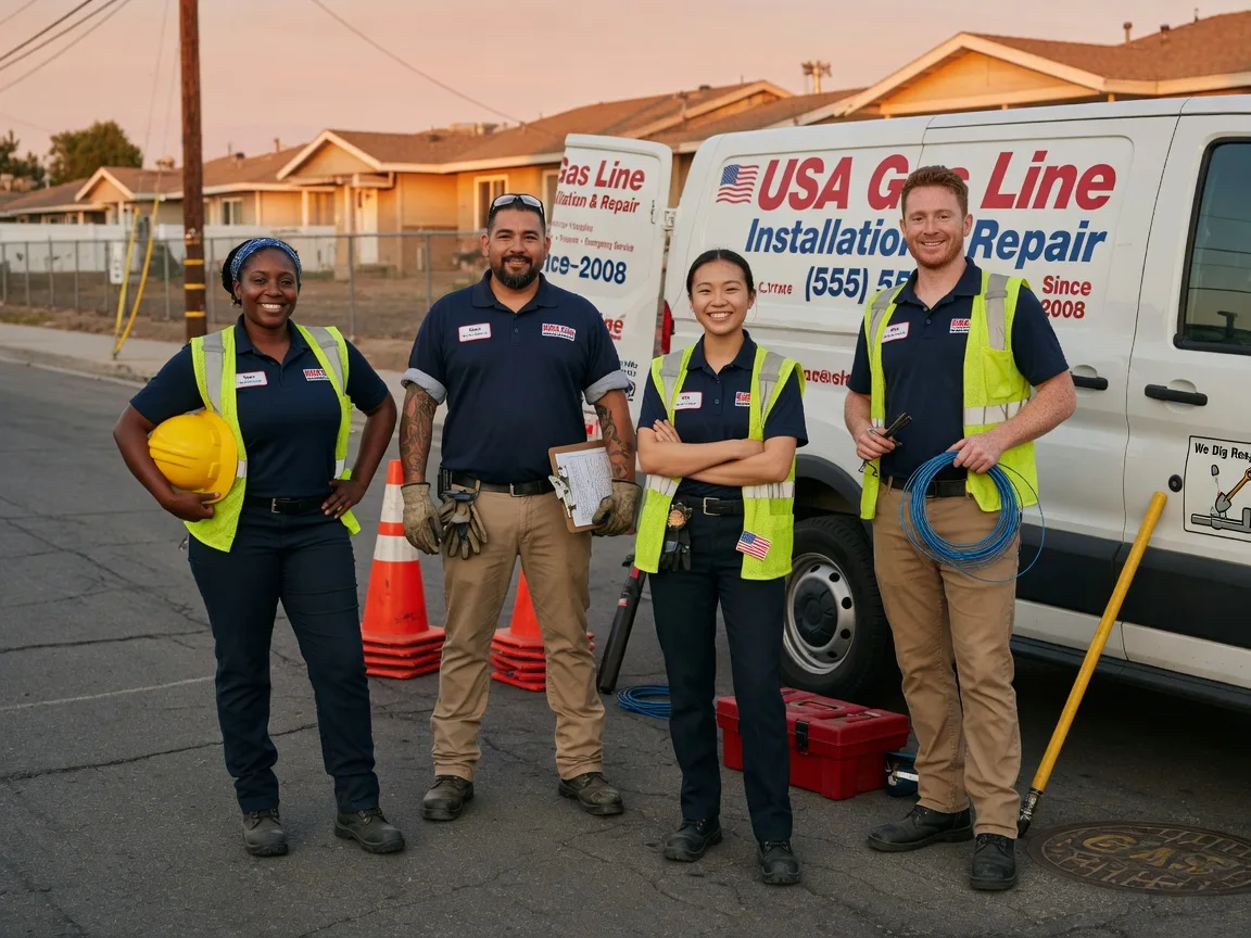 Gas Line Installation company in Lewiston, MN